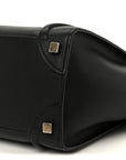 Smooth Calfskin Micro Luggage Black