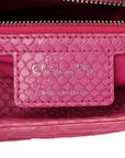 Snakeskin Medium Lady D1OR Pink