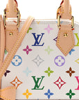 LV X TM Monogram Multicolor Alma BB White