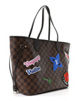 Damier Ebene Travel Stickers Neo Neverfull MM