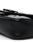 Calfskin Matelasse Monochrome GG Marmont Chain Belt Bag Black