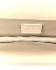 Dollar Calfskin Crystal Small Dionysus Shoulder Bag Mystic White