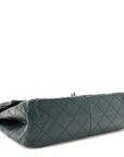 Aged Calfskin Quilted 2.55 Reissue 226 Flap Green