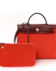 Vache Hunter Toile Herbag Zip 31 Capucine Rouge H