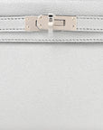 Metallic Chevre Chamkilight Mini Kelly Sellier 20 Argent