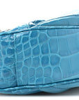 Agneau Arena Le Cagole Shoulder Bag XS Turquoise