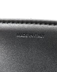 Shiny Calfskin Medium Triomphe Black
