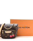 LV X TM Monogram Cerises Mini Bumbag