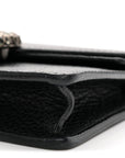 Calfskin Super Mini Dionysus Shoulder Bag Black