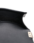 Caviar Quilted Small Boy Flap Black
