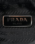 Tessuto Nylon Saffiano Mini Re-Edition 2005 Bag Black