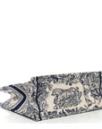 Canvas Embroidered Large D1ORiviera Toile De Jouy Book Tote Blue