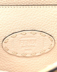 Cuoio Romano Selleria Chamois Medium Peekaboo I SEE U Satchel White