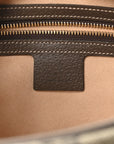 GG Supreme Monogram Web Small Ophidia Shoulder Bag Brown
