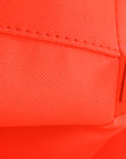 Mixed Fibers Calfskin Medium Deauville Tote Pink Orange