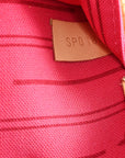 Monogram My LV Heritage Neverfull MM Fuchsia Black