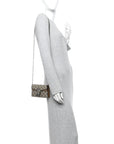 GG Supreme Monogram Super Mini Dionysus Shoulder Bag Taupe