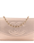 Metallic Caviar Timeless CC Wallet On Chain WOC Copper