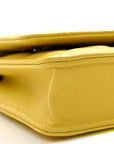 Caviar Quilted Wallet on Chain WOC Yellow