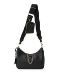 Saffiano Lux Re-Edition 2005 Shoulder Bag Black