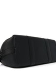 Grained Calfskin Aerogram City Keepall Black