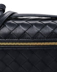 Calfskin Intrecciato Bang Bang Vanity Case Nocturnal