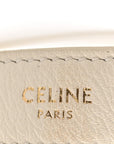 Supple Calfskin Cuir Triomphe Heloise Shoulder Bag White