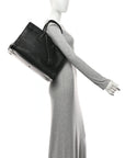 Calfskin Large Sac de Jour Carryall Black