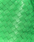 Nappa Maxi Intrecciato The Pouch Oversized Clutch Parakeet