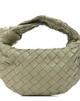 Nappa Intrecciato Mini Jodie Travertine