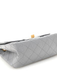 Aged Calfskin Quilted 2.55 Reissue Mini Flap Grey