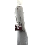 Patent Nano Sac de Jour Dark Red Wine