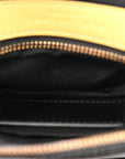 Saffiano Small Snapshot Camera Bag Navy Multicolor