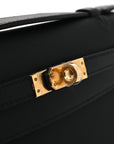 Swift Kelly Pochette Clutch Black