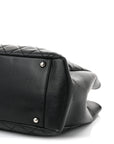 Caviar Quilted XL Grand Shopping Tote GST Black