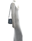 Nappa Intrecciato Mini Loop Camera Bag Thunder
