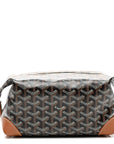 Goyardine Boeing 25 Trousse de Toilette Black Gold