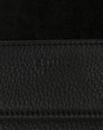 Grained Calfskin Medium Phantom Luggage Black