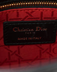 Lambskin Cannage Mini Lady D1OR Black