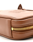 Calfskin Beau Micro Bag Cognac