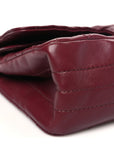 Lambskin Quilted Crush 2.55 Reissue 225 Flap Dark Burgundy