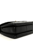 Lambskin Quilted Small Trendy CC Dual Handle Flap Bag Black