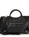 Agneau Classic Gold Hardware City Black