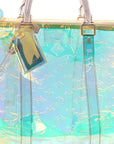PVC Monogram Keepall Bandouliere 50 Iridescent Prism