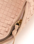 Nappa Intrecciato Medium Veneta Hobo Flamingo