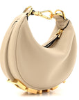 Vitello Grace Matte Nano FNDIgraphy Hobo Charm Nuvola