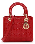 Patent Cannage Medium Lady D1OR Red