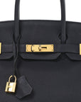 Togo Birkin 30 Bleu Nuit