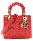 Patent Cannage Small Lady D1OR Red