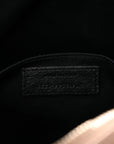 Calfskin Matelasse Monogram Lou Camera Bag Dark Latte